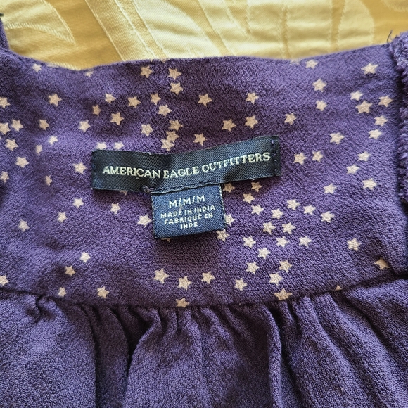 Starry tank top with tie back - Picture 3 of 4